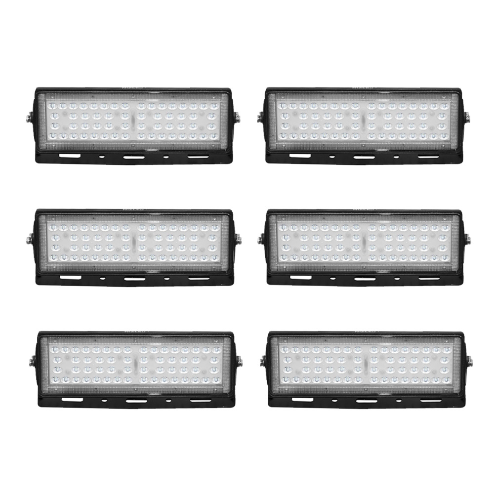 6er-Pack Nizled 70 Grad LED Light 70W, Arbeitslicht-Paket