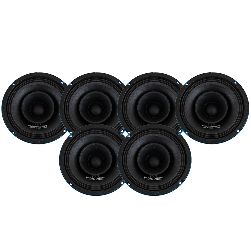 6er-Pack Hammer Tech Omni Class OCF165, 6,5-Zoll-Mitteltöner