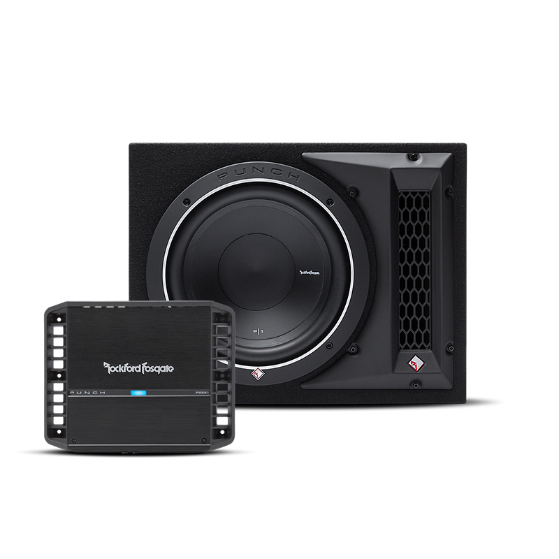 Rockford Fosgate P1-1X10 mit Rockford P300X1