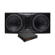 Rockford Fosgate P1-2x12 & GAS MAD A2-1200.1DFL, Bass-Paket Rockford Fosgate P1-2x12 & GAS MAD A2-1200.1DFL, Bass-Paket