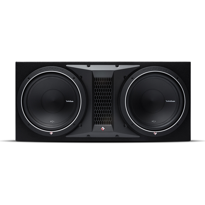 Rockford Fosgate P1-2x12 & GAS MAD A2-1200.1DFL, Bass-Paket