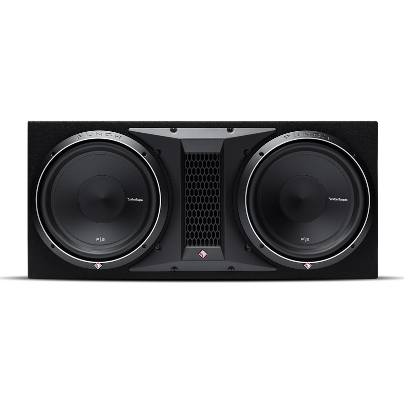 Rockford Fosgate P2-2X12 & Bass Habit SPL ELITE 1200.1DF, Bass-Paket