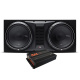 Rockford Fosgate P2-2X12 mit MAX A2-800.1D Rockford Fosgate P2-2X12 mit MAX A2-800.1D