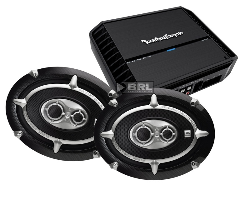 JBL T696 mit Rockford Fosgate P300X2