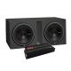 2er-Pack Rockford Fosgate P3D4-15 im Gehäuse mit Verstärker, 2x15 Bass-Paket 2er-Pack Rockford Fosgate P3D4-15 im Gehäuse mit Verstärker, 2x15 Bass-Paket
