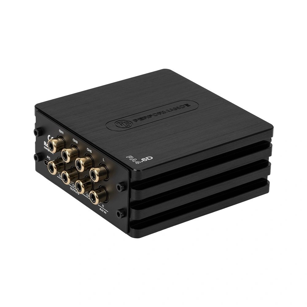 DLS PA4.6D, 6-Kanal Klangprozessor/DSP für Autos mit ISO/universal