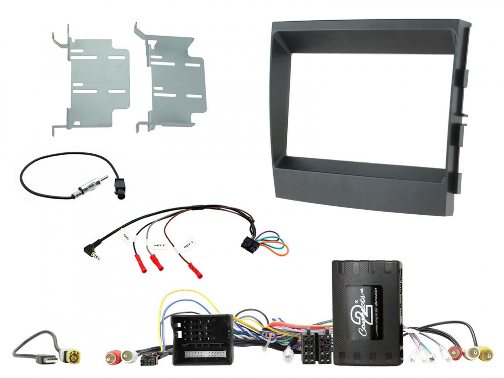 JVC Stereopaket für Porsche Panamera 2009-2016 m/ Standard-Lautsprecher
