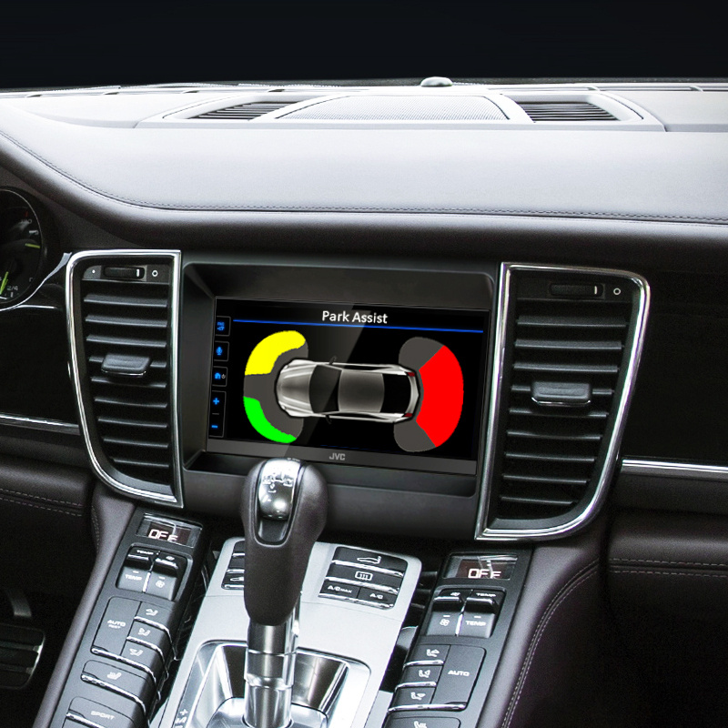 JVC Stereo-Paket für Porsche Panamera 2009-2016 mit Bose/Burmester
