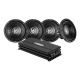 4er-Pack DLS PE8.D2 mit PE1.1000, 4x8 Zoll Basspaket 4er-Pack DLS PE8.D2 mit PE1.1000, 4x8 Zoll Basspaket