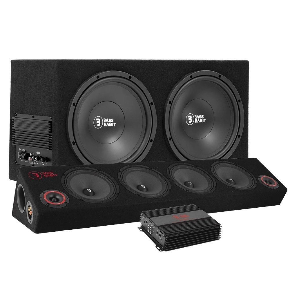 Bass Habit PL212A Raggar-Paket mit SPL84