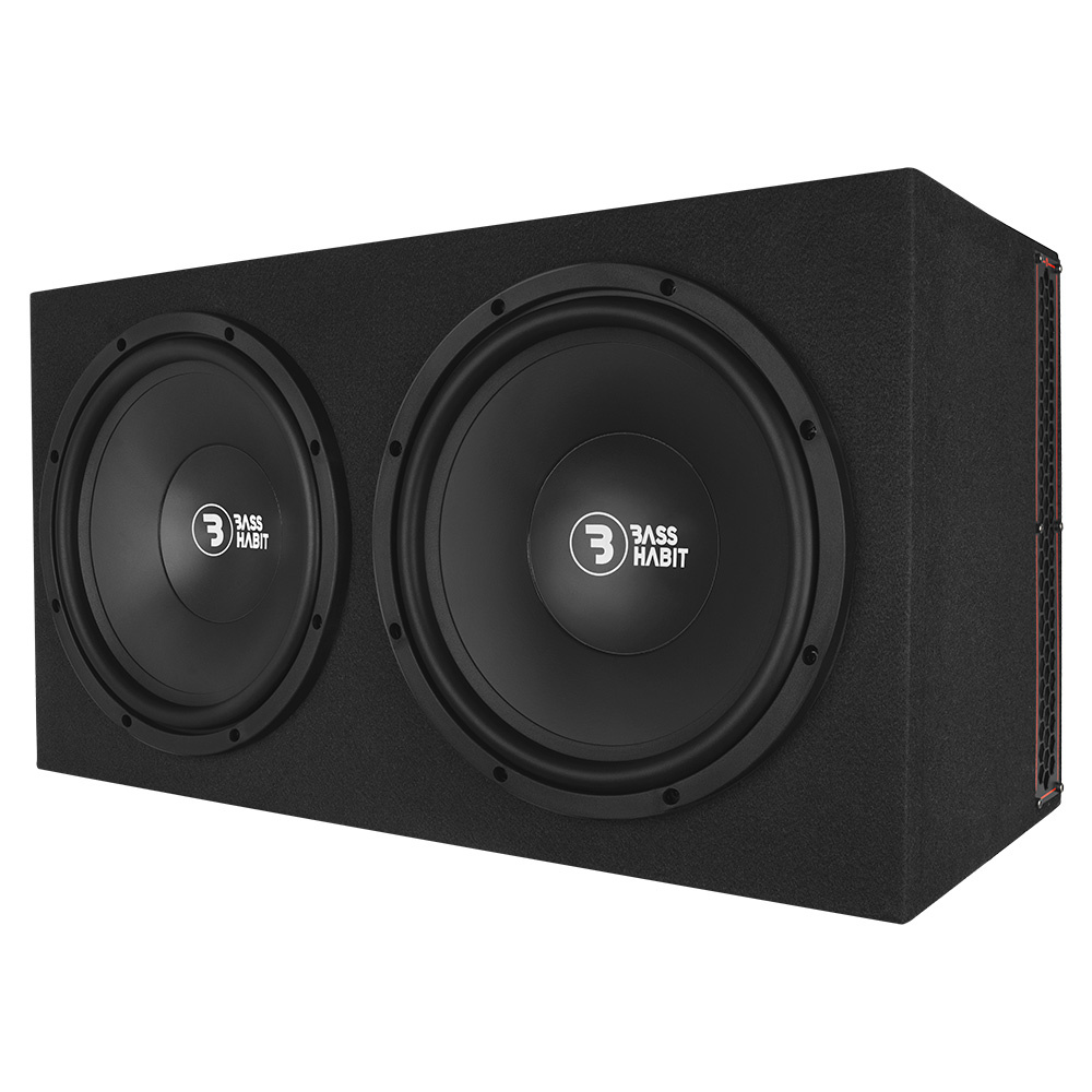 Bass Habit PL212 mit SR165M, SPL-Komplettpaket mit Verstärker