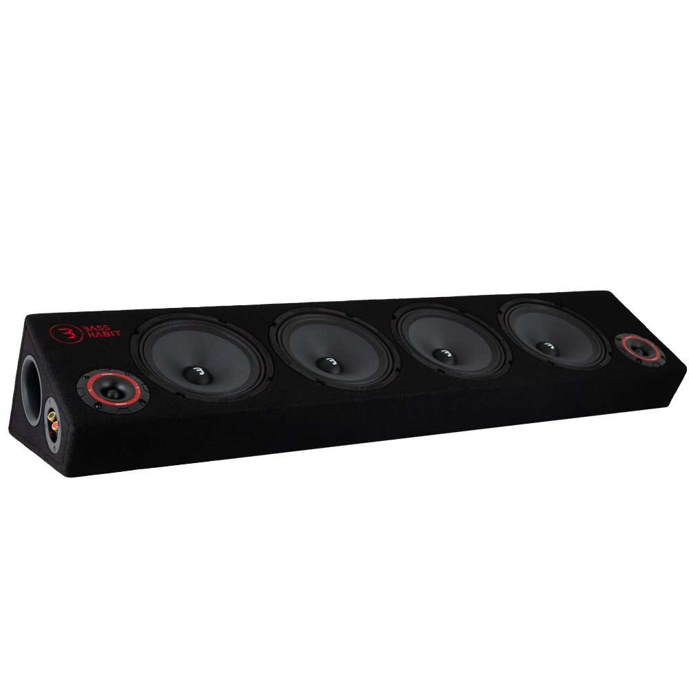 Bass Habit PL212 Raggar-Paket mit SPL84 und Verstärker