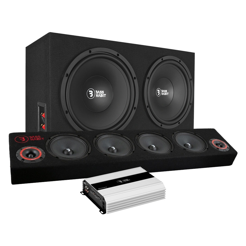 Bass Habit Raggar-Paket mit PL212, SPL64 und SP5504FR