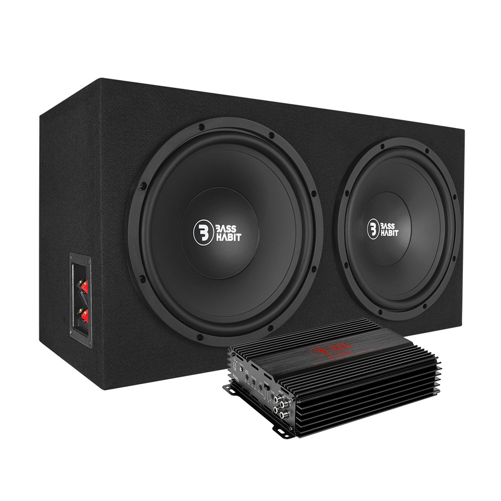 Bass Habit Play PL212 & Rebel RA2000W, Bass-Paket