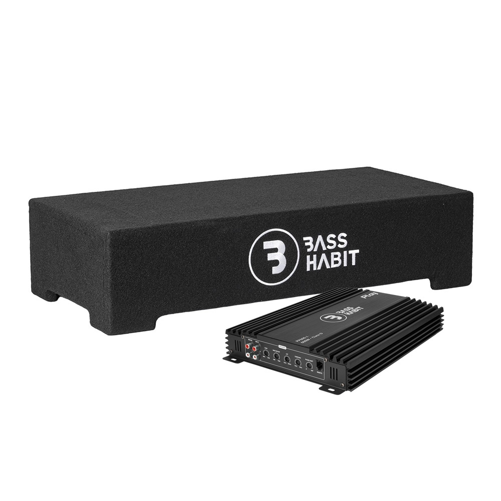 Bass Habit PL2212SR mit PP600.1G2, Bass-Paket