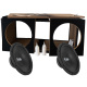 2er-Pack Bass Habit PL300 2x12-Zoll-Bassgehäuse, als Bausatz 2er-Pack Bass Habit PL300 2x12-Zoll-Bassgehäuse, als Bausatz