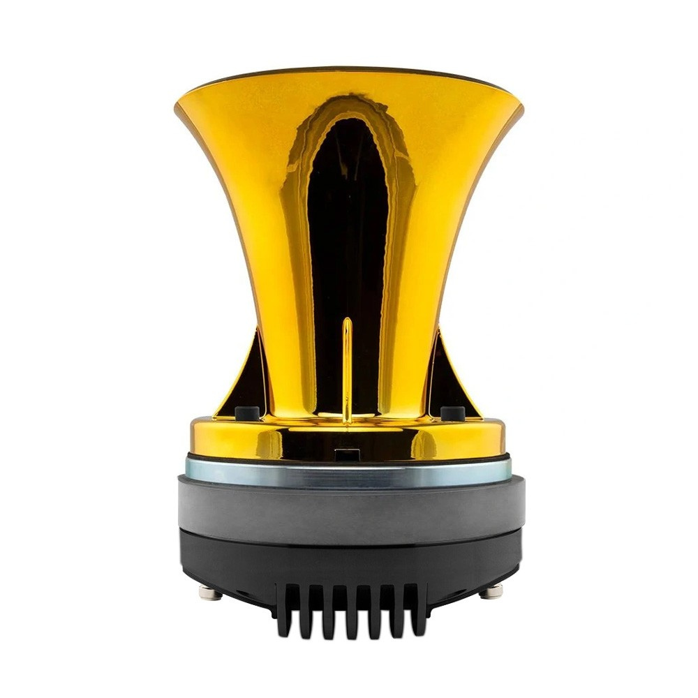 DS18 PRO-DPL1PH, markanter 2-Zoll-Treiber mit goldfarbenem Horn