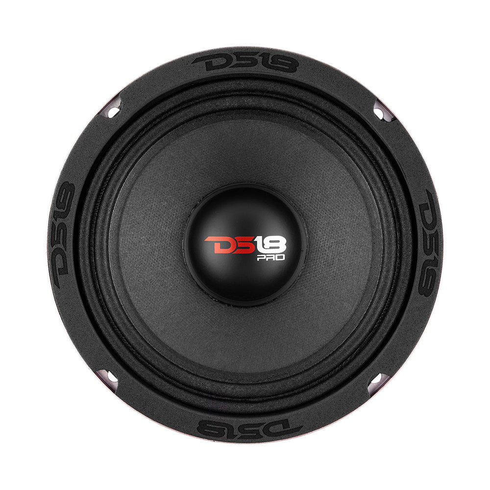 4er-Pack DS18 PRO-X6.4M, 6,5-Zoll-Midbass