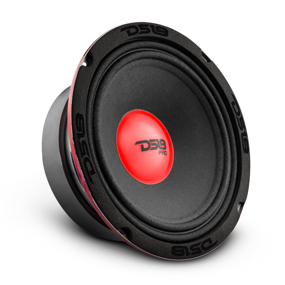 2er-Pack DS18 PRO-X6.4RGBCAP, 6,5-Zoll-Midbass mit RGB-LED-Beleuchtung
