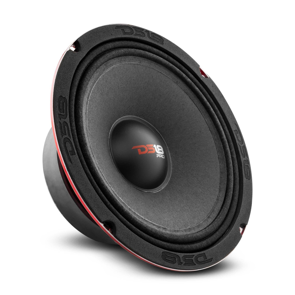 4er-Pack DS18 PRO-X8.4M, 8-Zoll-Midbass