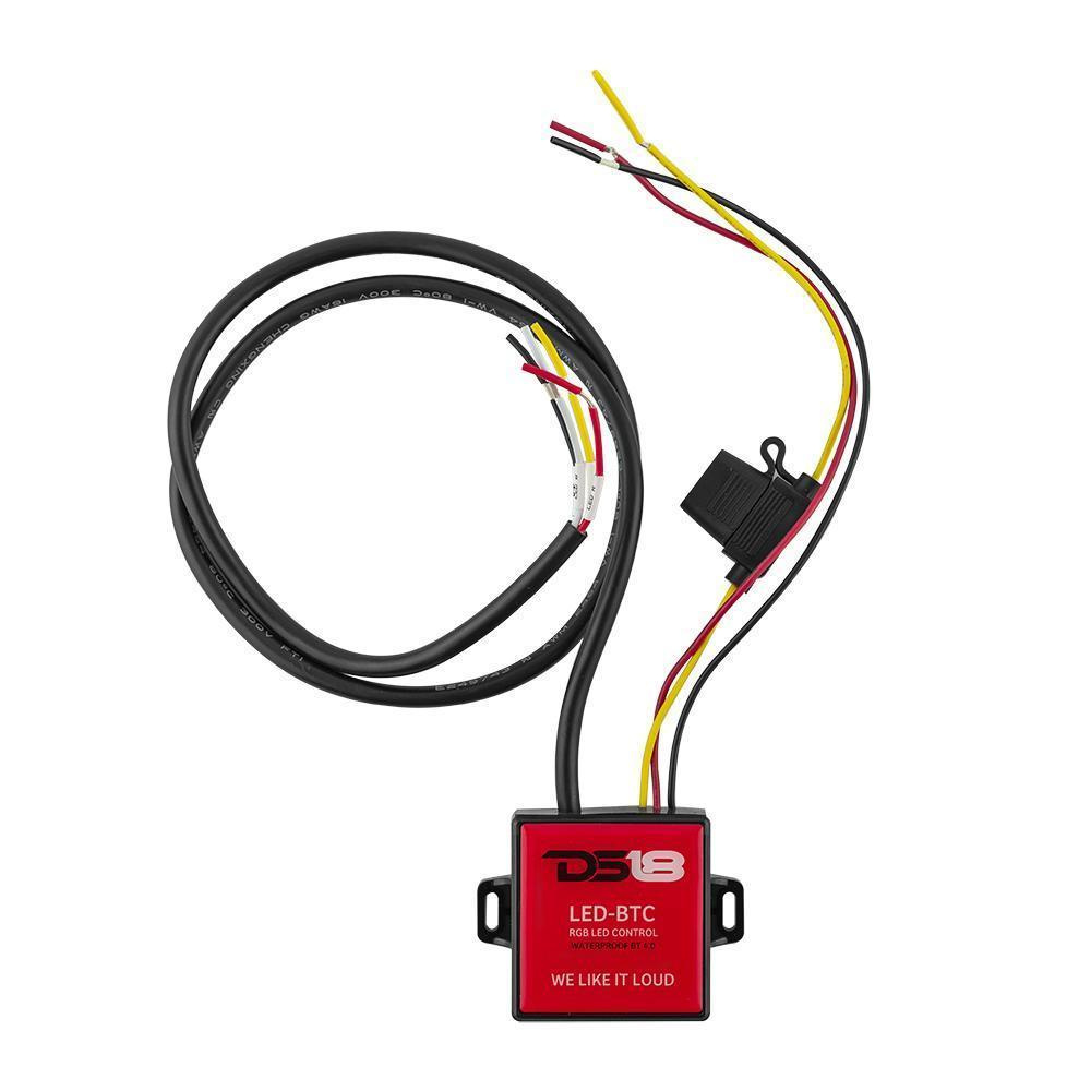 8er-Pack DS18 PRO-X8.4RGBCAP mit PRO-TW5L, SPL-Kit mit RGB-LED-Beleuchtung