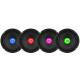 4er-Pack DS18 PRO-X8.4RGBCAP, 8-Zoll-Midbass mit RGB-LED-Beleuchtung 4er-Pack DS18 PRO-X8.4RGBCAP, 8-Zoll-Midbass mit RGB-LED-Beleuchtung