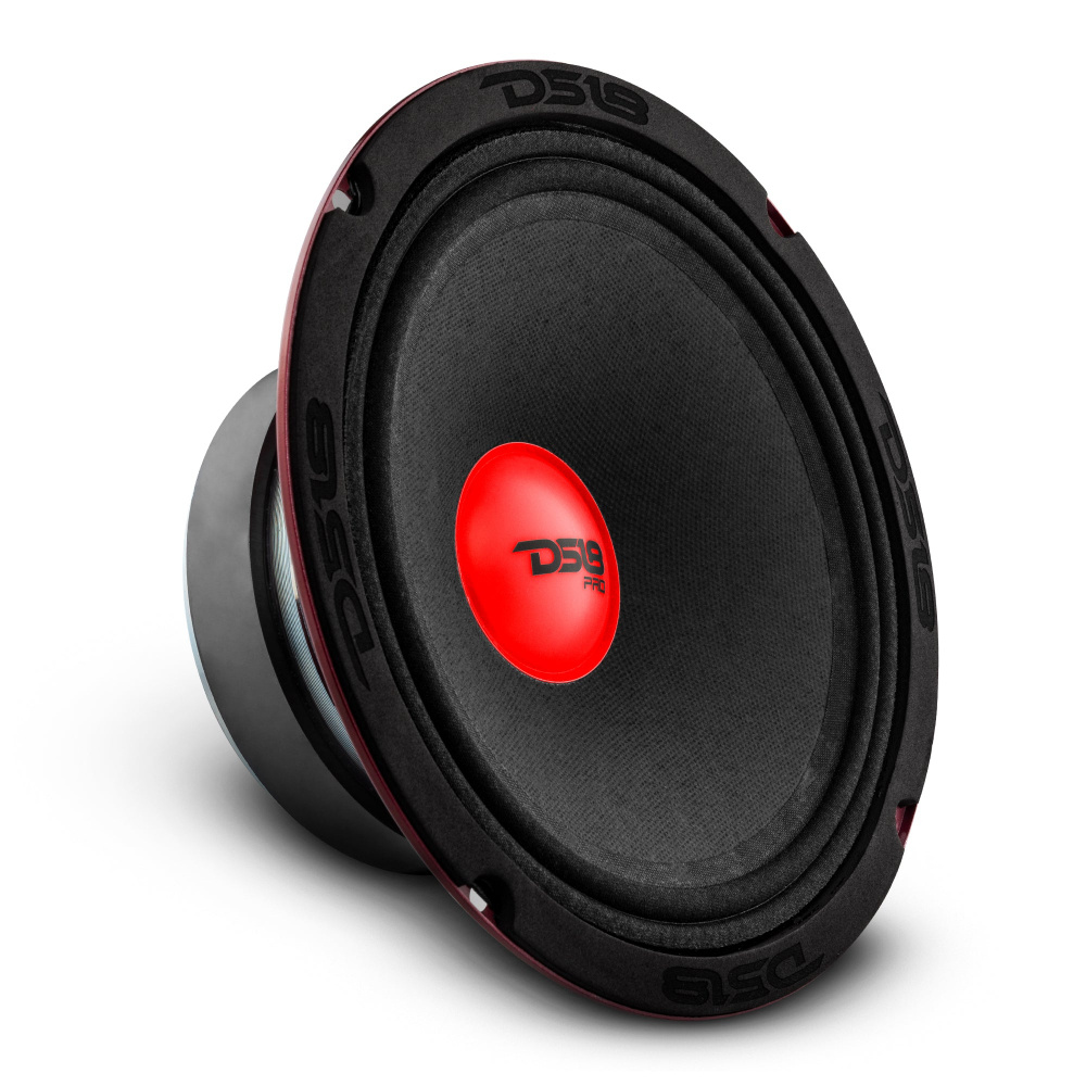 4er-Pack DS18 PRO-X8.4RGBCAP, 8-Zoll-Midbass mit RGB-LED-Beleuchtung