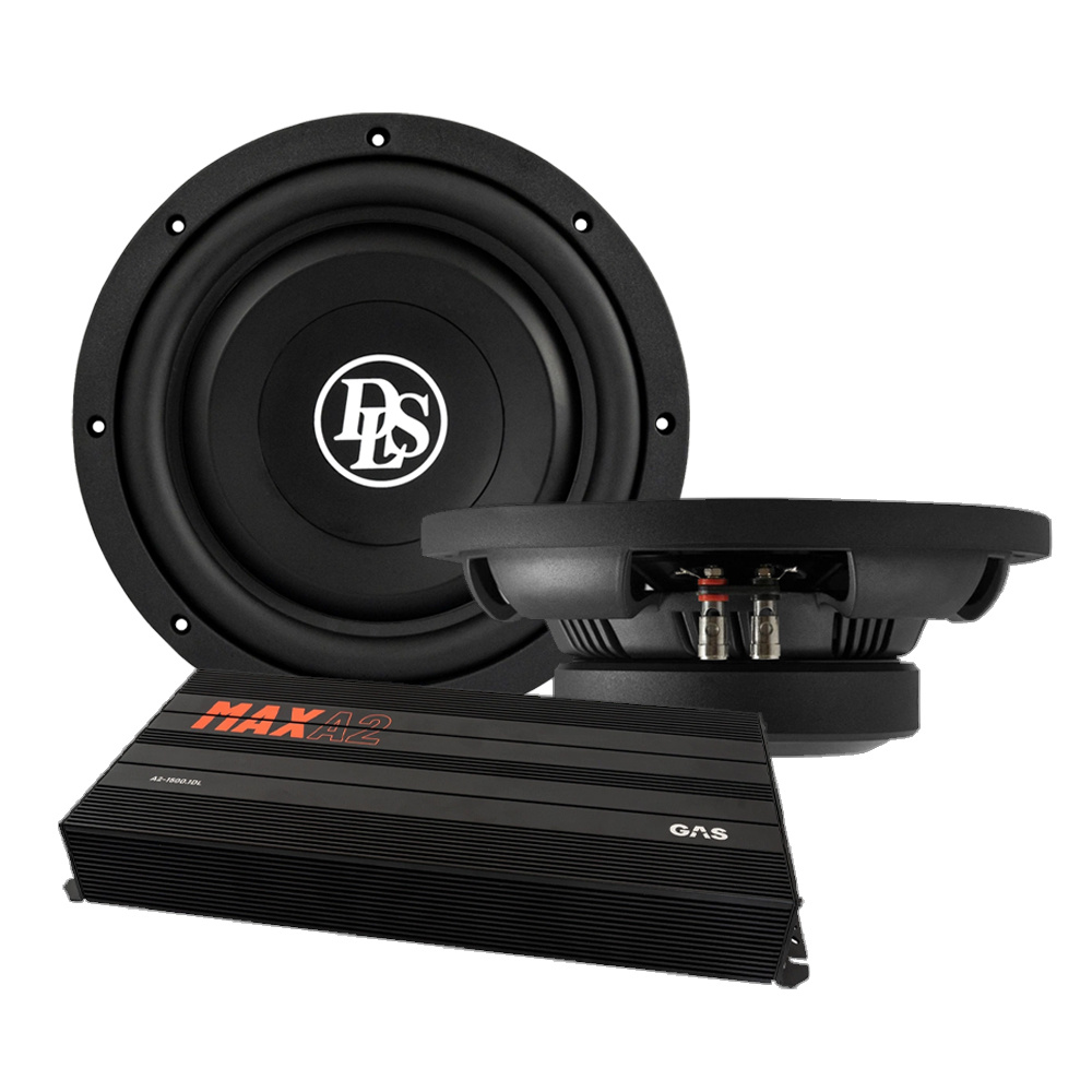 2er-Pack DLS Performance PS10 & GAS MAX A2-1500.1D, Basspaket