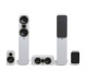 Q Acoustics 3050c 5.0-Lautsprecherpaket mit Center und Surround, weiß Q Acoustics 3050c 5.0-Lautsprecherpaket mit Center und Surround, weiß