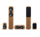 Q Acoustics 3050c 5.0-Lautsprecherpaket mit Center und Surround, Eiche Q Acoustics 3050c 5.0-Lautsprecherpaket mit Center und Surround, Eiche
