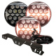 NIZLED Zusatzscheinwerfer-Paket 3er-Pack R140DRL, 140W mit Halterung und Kabelbaum NIZLED Zusatzscheinwerfer-Paket 3er-Pack R140DRL, 140W mit Halterung und Kabelbaum