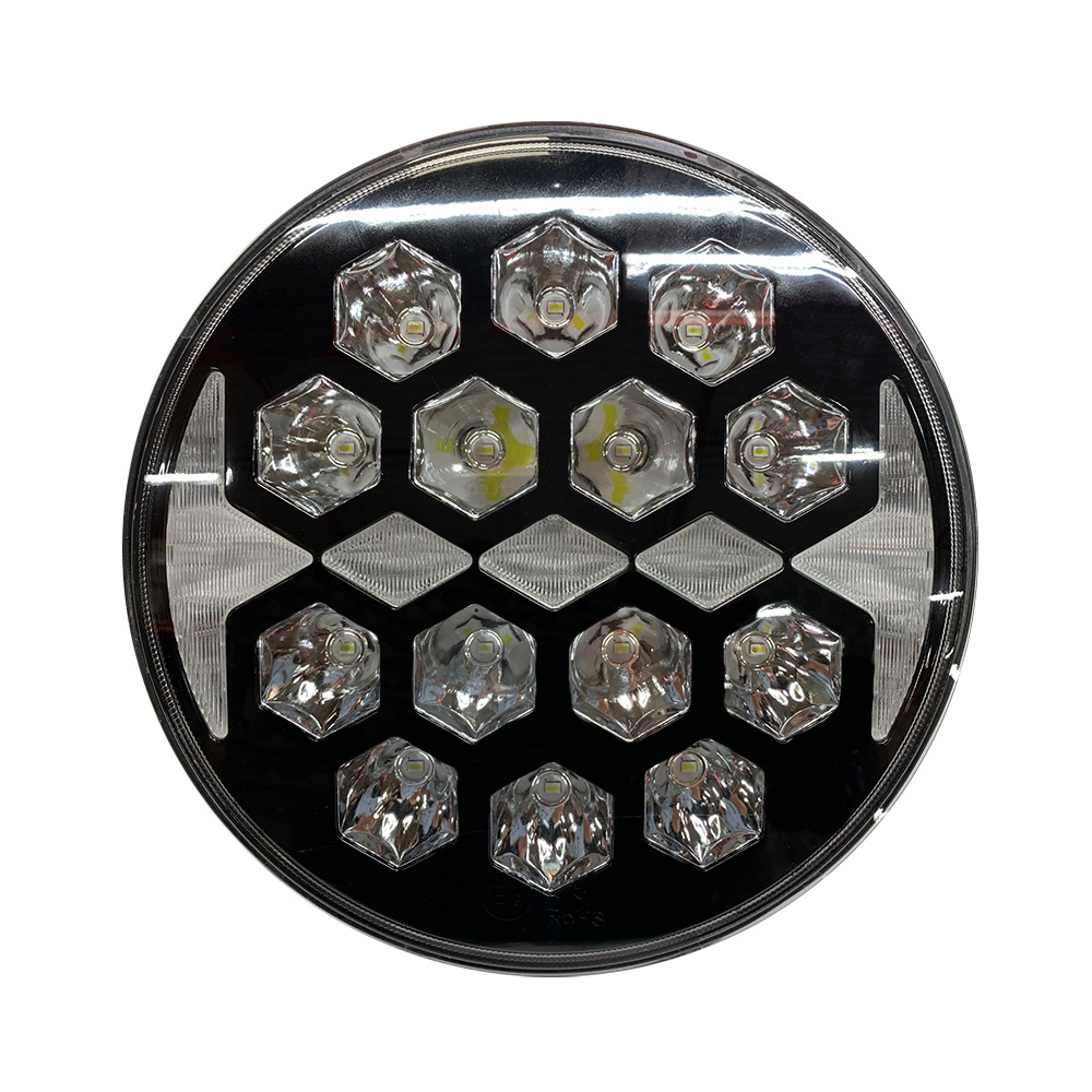 NIZLED Zusatzscheinwerfer-Paket 3er-Pack R140DRL, 140W mit Halterung und Kabelbaum