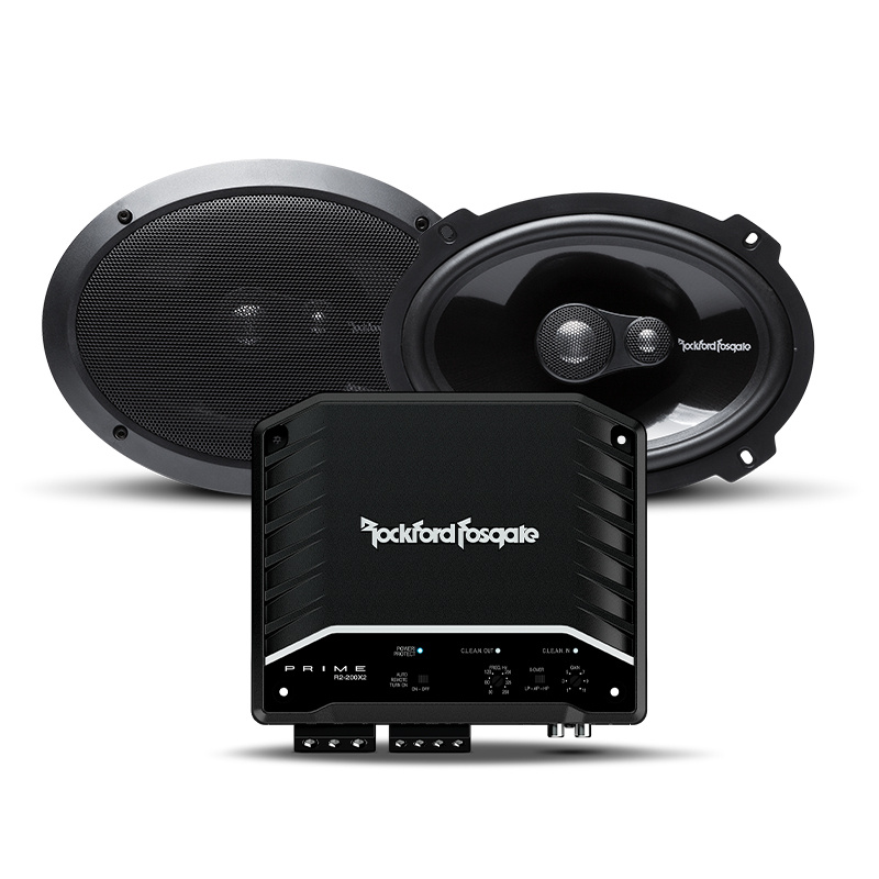 Rockford Power 6x9 Zoll & Rockford R2-200X2