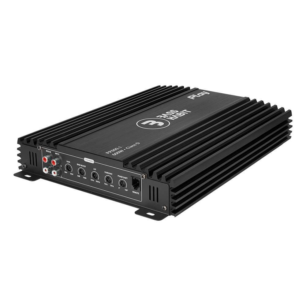 Rockford Fosgate R2-2X12 & Play Power 600.1, Basspaket