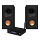 System One A50BT und Klipsch R-40M Stereo-Paket, schwarz System One A50BT und Klipsch R-40M Stereo-Paket, schwarz