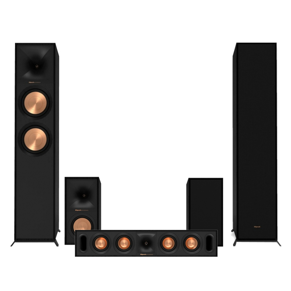 Klipsch Reference R-600F 5.0-Lautsprecherpaket, schwarz