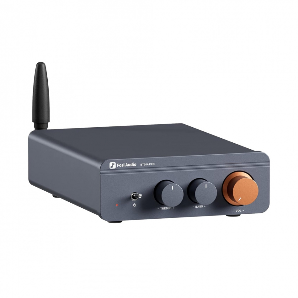 Klipsch R-60M und Fosi Audio BT20A PRO, kompaktes Stereo-Paket