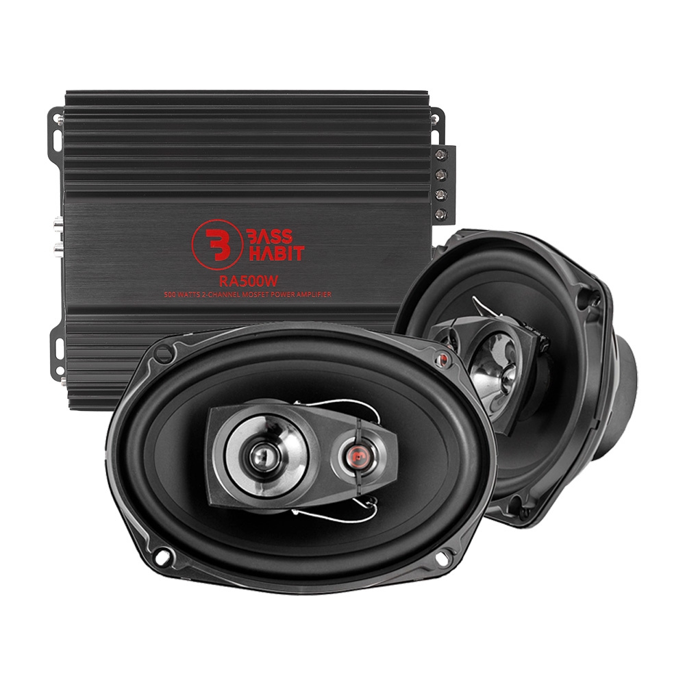Bass Habit R690 mit RA500W, Heckablagen-Paket