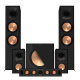 Klipsch R-800F 5.1-Lautsprecherpaket, schwarz Klipsch R-800F 5.1-Lautsprecherpaket, schwarz