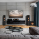 Klipsch R-800F und R-121SW 2.1-Lautsprecherpaket, schwarz Klipsch R-800F und R-121SW 2.1-Lautsprecherpaket, schwarz