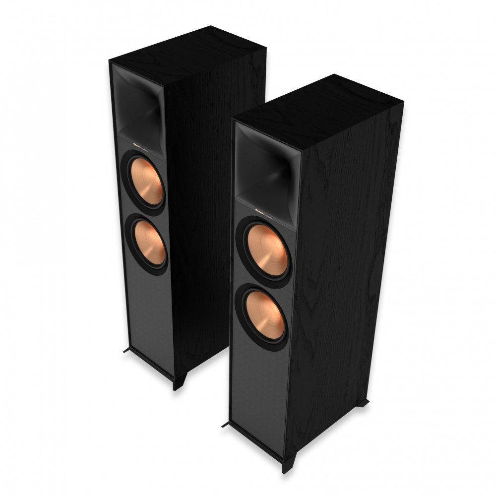 Klipsch R-800F und R-121SW 2.1-Lautsprecherpaket, schwarz