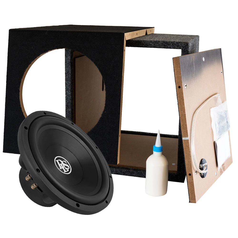 DLS Reference 12-Zoll-Subwoofergehäuse mit RCW12.D2, als Bausatz