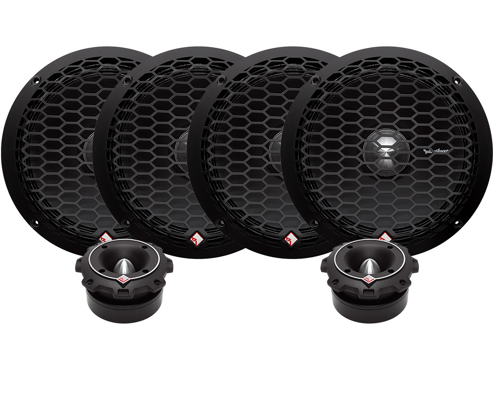 Rockford PPS4-8 und Rockford PP4-T SPL-Kit, Medium