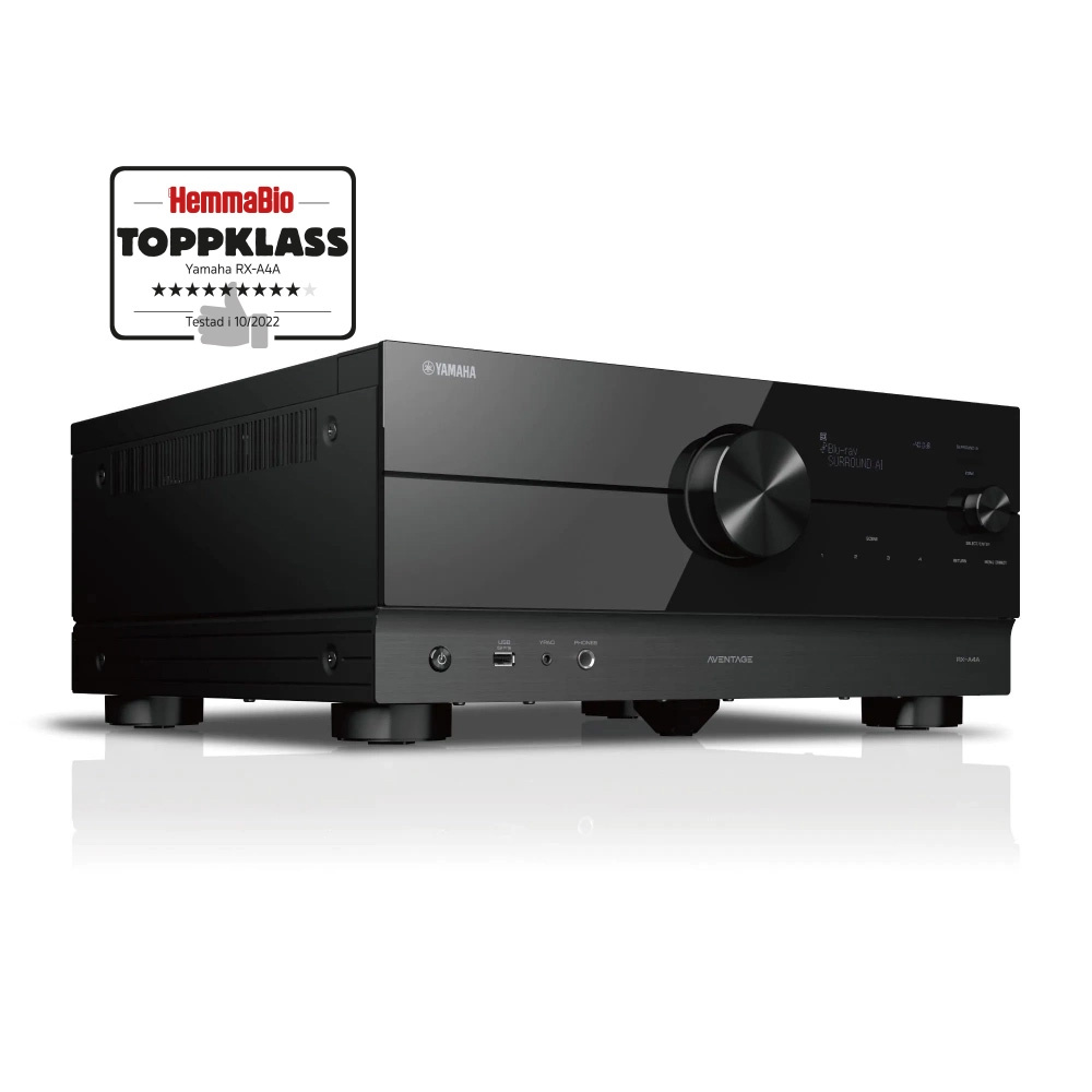 Yamaha RX-A4A mit Dynavoice Definition Lautsprechern, 5.1 Heimkino-Paket
