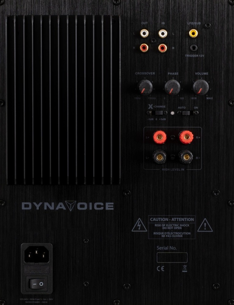 Yamaha RX-V6A & Dynavoice Challenger M-105 EX v.4 Facet 5.1 Heimkino-Paket, Schwarz