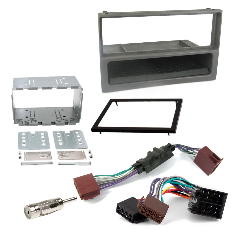 Installationskit 1/2-DIN für Saab 9-5 1997-2005 (ohne Lenkradsteuerung)