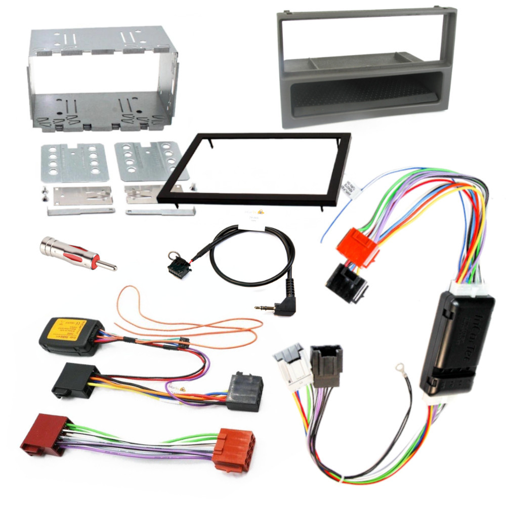Installationskit 1/2-DIN für Saab 9-5 1997-2005 (Denso-Navigation)