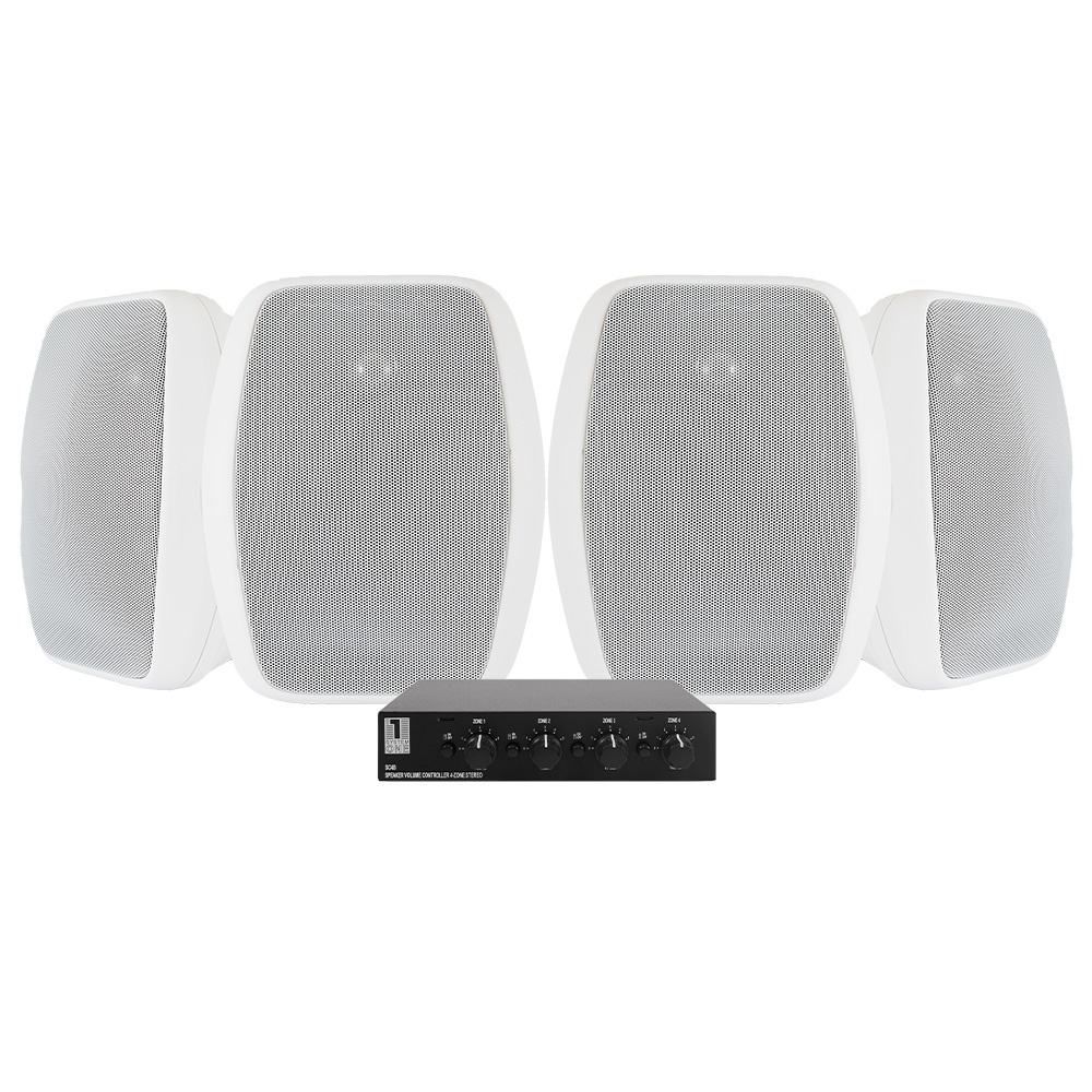 2 Paar System One OD570 & System One SC4B-Lautsprecherschalter