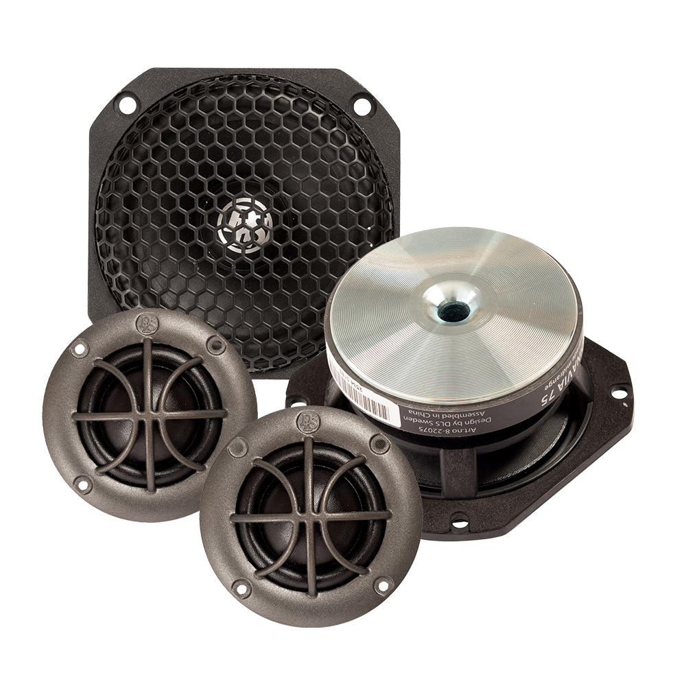 DLS Scandinavia 75 & 30, unglaubliches aktives 3-Zoll-Kit-System