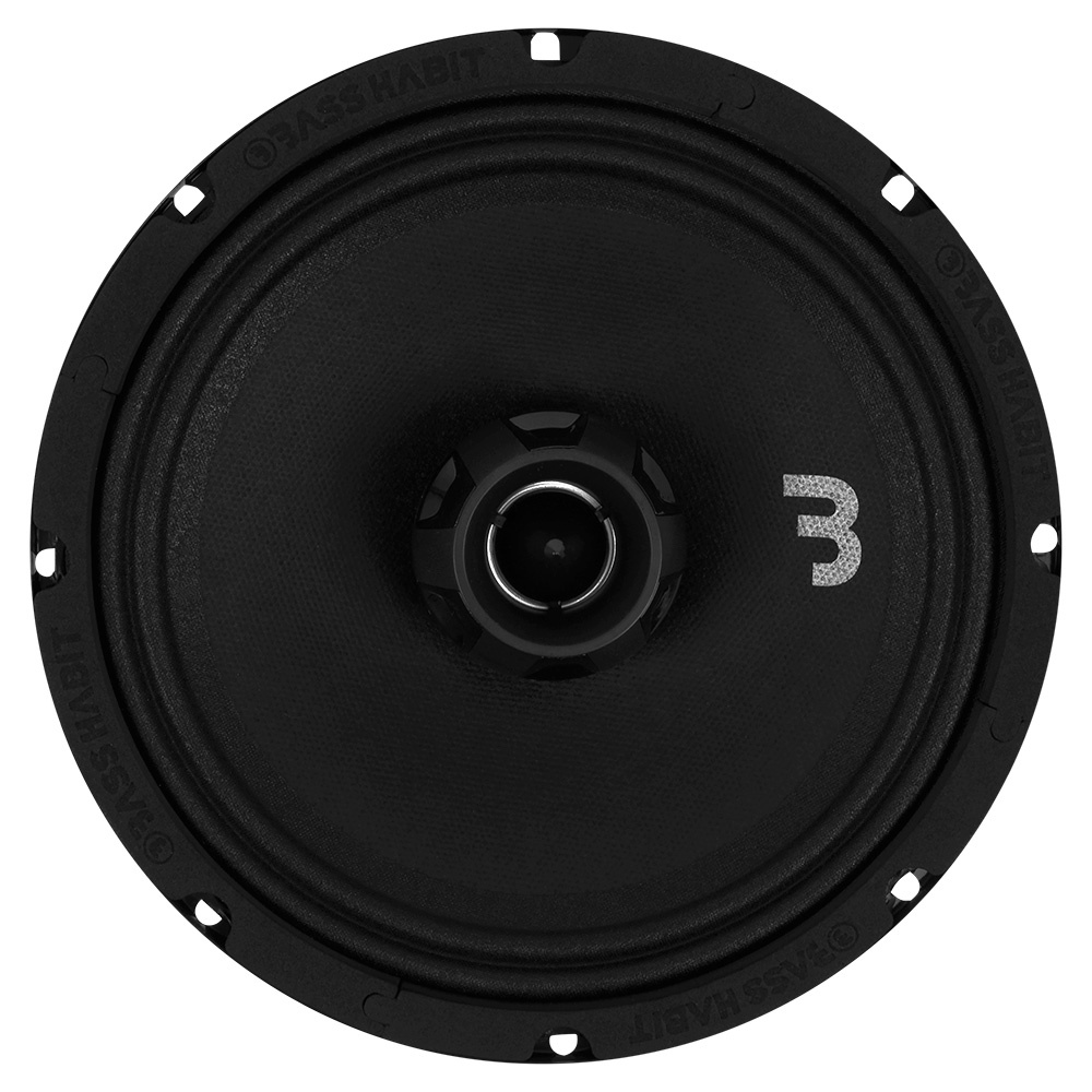 2er-Pack Bass Habit SPL Elite SE200CX, 8-Zoll-Koaxiallautsprecher